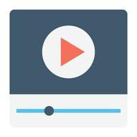 Video Player Concepts vector