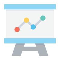Graph Presentation Concepts vector