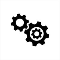 gear and settings vector icon