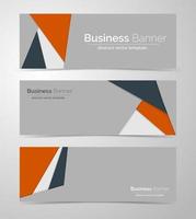 abstract corporate business banner template vector