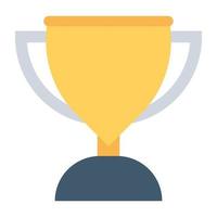 Trendy Trophy Concepts vector