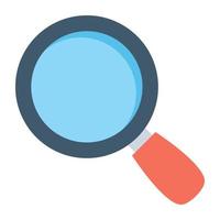 Trendy Magnifier Concepts vector