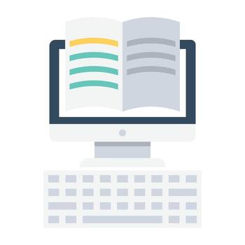 conceptos de e learning vector