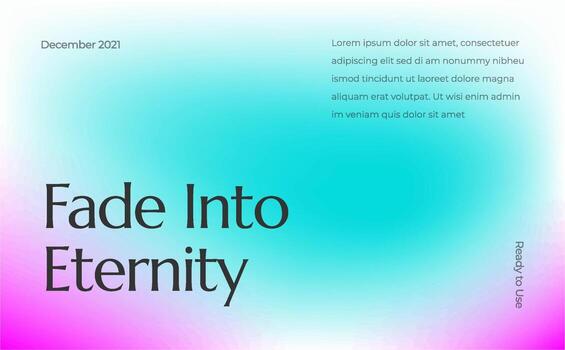 web banner template retro gradients colorful abstract blurry vector