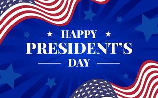 Happy Presidents day in United States. Federal holiday in America.  Celebrated in February. Poster, web banner, space area and background  5476738 Vector Art at Vecteezy