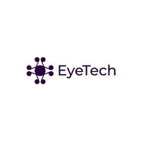 Dot Eye Star Tech logo design vector