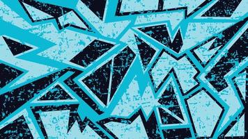 Blue abstract grunge background vector