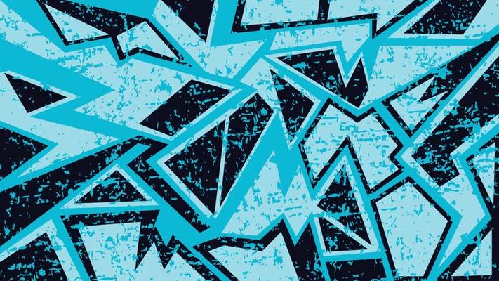 Blue abstract grunge background