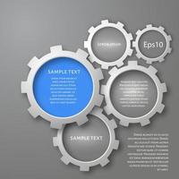 Infographic vector template