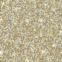 Seamless gold glitter background. Sparkle background. vector