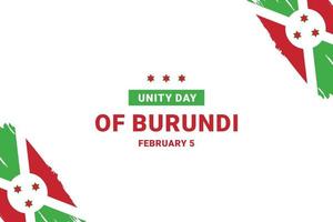 Unity Day Of Burundi vector