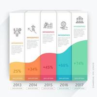 Business Infographics design template. Vector illustration. Can be used for workflow layout, diagram, number options, start-up options, web design