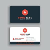 Awesome Business Card Template vector