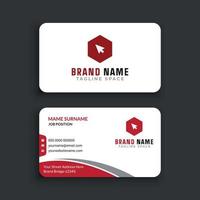 Professional Business Card Template vector