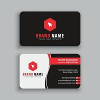 Professional Business Card Template vector