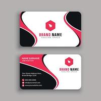 Professional Business Card Template vector