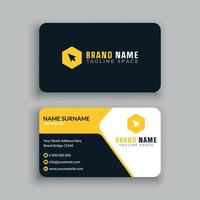Creative Business Card Template vector