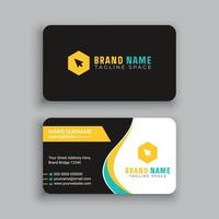 Creative Business Card Template vector