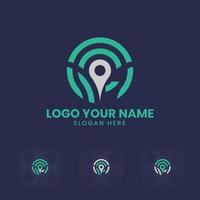 Logo Design Concept Delivery vector