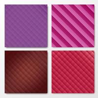 Set of 4 Colorful  backgrounds vector