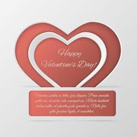 Valentine's day vector background