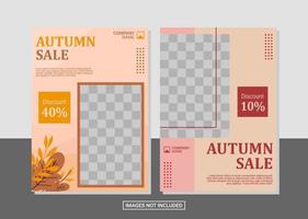 Creative corporate book cover design template vector