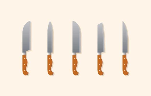 knives collection template