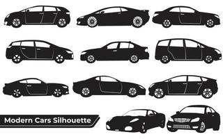 Vehicle Car Silhouettes vector