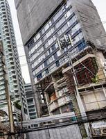 Rough dirty corners and areas in the Bangkok Thailand. photo