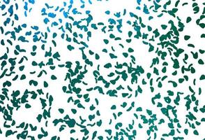 Light Blue, Green vector texture with random forms.