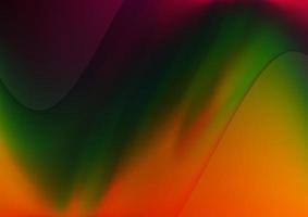 Dark Multicolor, Rainbow vector abstract blurred pattern.