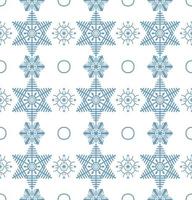 Snow pattern template vector illustration