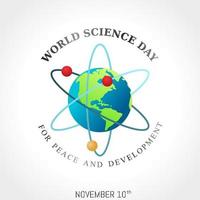 world science day vector illustration