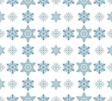 Snow pattern template vector illustration