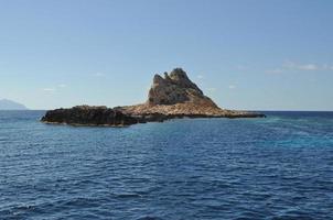 Aegadian Islands beach in Trapani photo