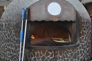 Oven for pizza photo