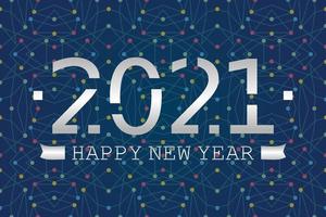 new year technology design vector illustration