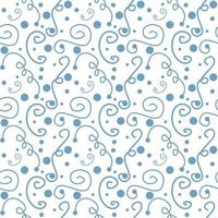 Snow pattern template vector illustration