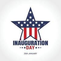 INAUGURATION DAY vector illustration