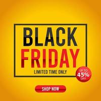 black friday sale vector illustration