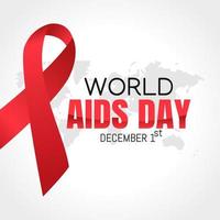 world aids day vector illustration