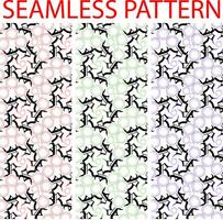 seamless pattern repeat tiles vector