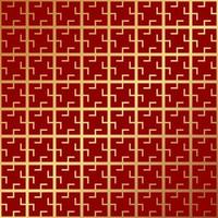 Chinese pattern template vector illustration