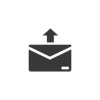 email send and receive icon ilustration concept vector