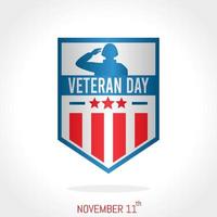 veteran day vector illustration