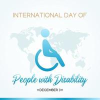 international of people with disability vector illustration