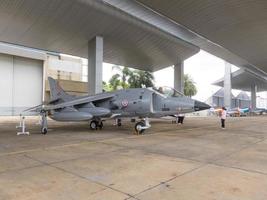 Royal Thai Air Force Museum BANGKOKTHAILAND18 AUGUST 2018 The exterior of the aircraft has many large aircraft. To learn more closely. on18 AUGUST 2018 in Thailand. photo