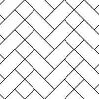 Seamless laying tiles pattern with herringbone offset. Vector illustration.