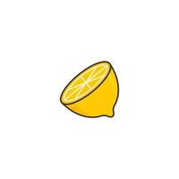 Lemonade fruit icon vector design templates on white background