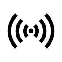 Set of vector wireless wifi icons on white background